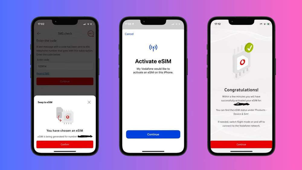 How to switch physical SIM to an eSIM 